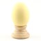 Pastel Yellow Ceramic Easter Egg 2.5 Inches